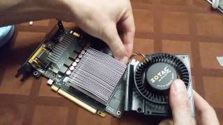 Замена термопасты на видеокарте GeForce 560 GTX.