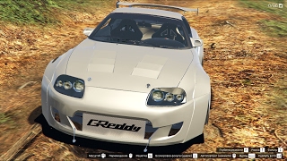 GTA 5 Toyota Supra Rocket Bunny Camber