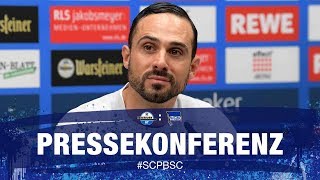 PK nach SC Paderborn - Bundesliga - 22. Spieltag - Hertha BSC
