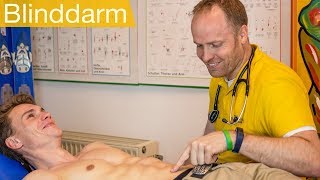 Blinddarmentzündung | Symptome, Untersuchung, Operation am Blinddarm