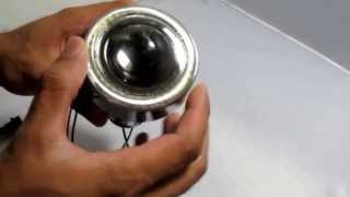 HID Ready Projector Fog Lamps with LED Halo Angel Eye Rings