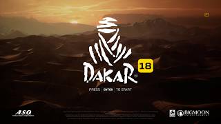 Dakar 18/ Обзор игры. Проходим обучение ....