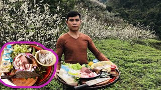 Ăn Tất Niên Miền Núi | Làm Mẹt Đồ Nướng Tất Niên Thập Cẩm Chào  Năm Cũ 2019 | Trai Núi Vlog