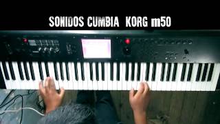 SONIDOS KORG M50 CUMBIA NORTEÑA / CUMBIA SUREÑA