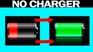 CHARGE ANY iPHONE WITHOUT THE CHARGER (Life Hacks)