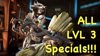 All Champs Level 3 Special Attacks!!! - [Marvel: Contest of Champions]
