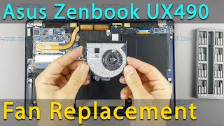 Asus Zenbook UX490 Fan Replacement