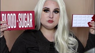 Jeffree Star Blood Sugar DUPE???? (I ❤ Revolution 'Red Velvet' comparison)