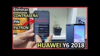 Hard Reset Huawei Y6 2018 (atu lx3)/ Como quitar pin o patron Huawei Y6 2018