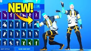 *NEW* FLARE Skin Showcase With Dance Emotes! Fortnite Battle Royale