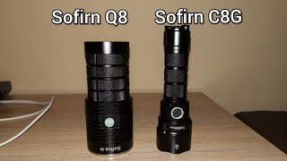 Sofirn C8G and Sofirn Q8 test