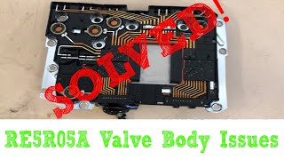 SOLVED: RE5R05A Valve Body Issues TCM Solenoid Nissan Xterra Pathfinder Armada Frontier