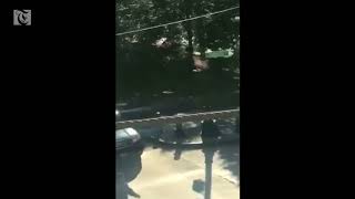 Man seen running from vehicle after New York truck attack