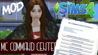 The Sims 4:Мод на Командный Центр [MC Command Center] Где и Как Скачать ✩