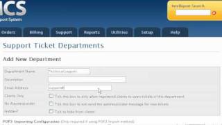 How to set up your support departments in WHMCS - WHMCS Tutorials