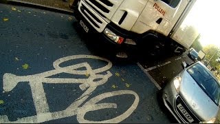 A cyclist's view of London's notorious Cycle Superhighway 2