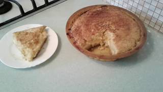 нежный ароматный пирог с творогом и лимоном