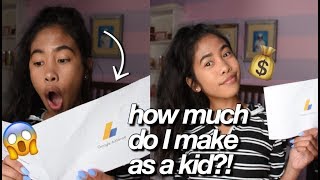 My First Youtube Paycheck + How To Make Money On Youtube 2018