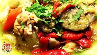 Думляма (дамлама, димляма). Вариант - курица с овощами. Просто, вкусно, недорого!