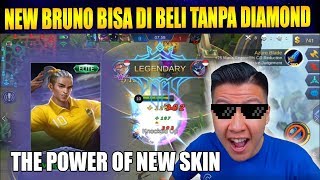 BELI SKIN BARU BRUNO GRATIS TANPA DIAMOND NIH  - Mobile Legend Bang Bang