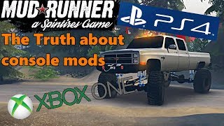 SpinTires Mud Runner: THE TRUTH About Console Mods