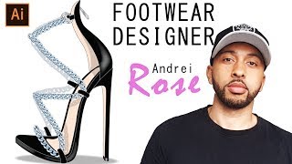 High Heel Sexy Stiletto Design Tutorial by a Footwear Designer | Adobe Illustrator | SPEEDART