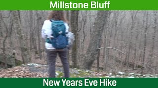 New Years Eve Hike and Millstone Bluff in the Shawnee National Forest