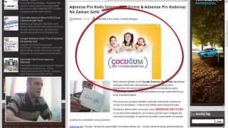Google Adsense'den 100% Para Kazanma Mantığı 3 Adımda Adsense Pin Kodu Doğrulama