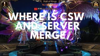 Legacy of Discord- Where is Cross Server War and Pls Merge my Server