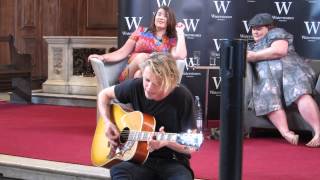 Jamie Campbell Bower singing at London event 'Get your guns' - 4/07/13 PART ONE