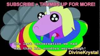 NEW! Lady Rainicorn Translations to ENGLISH Adventure Time -Entire Episode-