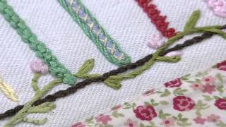 Pontos Bordados Linhas e Fitas por Valéria Soares - 13/03/2015 - Mulher.com - P2/2