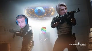 xQc - CSGO WARLORDS FT. TYLER1 AND MOXY W/CHAT