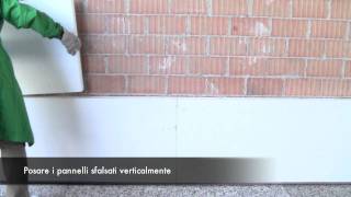 COATBOND - INDEX SpA - Come incollare e rasare i pannelli isolanti del rivestimento a cappotto