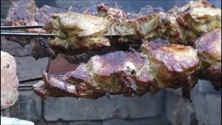 Шашлык. Шашлык из свинины видео, рецепт шашлыка. Самый вкусный шашлык от АЮ.