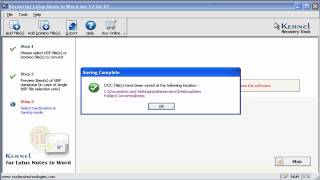 Convert Lotus Notes Mailboxes Items Such As Emails, Notes, ETC to MS Word