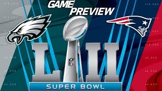 Super Bowl LII Eagles vs. Patriots FULL Preview, Predictions, & Analysis | NFL Playbook