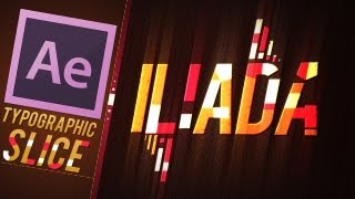 Интро в After Effects - Типографика