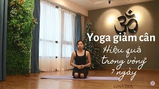 Bài tập Yoga giảm cân hiệu quả trong vòng 7 ngày