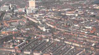 Flight into Belfast (George Best Belfast City Airport)