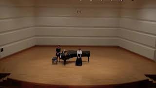 연세대학교 성악과 soprano 박신영 위클리 - Rastlose Liebe (F.schubert) , La fioria fiorentina (G.Rossini)