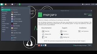 Manjaro 16.10 Budgie