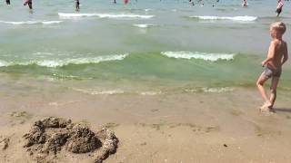 Суровый отчёт. Море Анапы сегодня 28.07.2017
