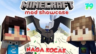CARA KOCAK NAIK NAGA DI MINECRAFT - MINECRAFT MOD SHOWCASE INDONESIA #79