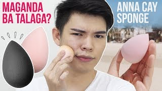 MAGANDA BA TALAGA?!!! ANNA CAY SPONGE REVIEW | ALL COVERED AIR BLENDER BY ANNA CAY | Kenny Manalad