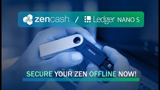 Zencash + Ledger Nano s installation and transaction