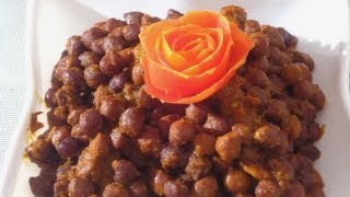 काला चना रेसिपी Kala Chana Sabji for Navratri by Sonia Goyal