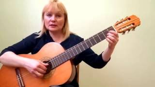 Как играть песню "Бубенцы" (Jingle Bells) на гитаре