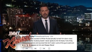 Donald Trump Lashes Out at Michael Wolff & Sloppy Steve Bannon