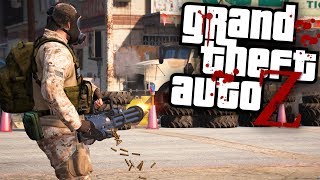 GTA V ZOMBIES - Primeira BATALHA CONTRA OS MILITARES | S04E12 (GTA 5 MOD Survival Zombie)